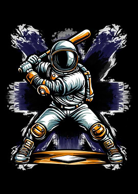 Baseball Astronaut