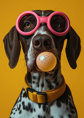 German pointer bubblegum