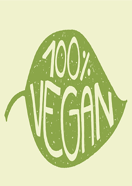 100 Percent Vegan Green