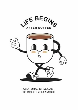 life begins after coffee