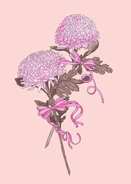 Chrysanthemum and Ribon