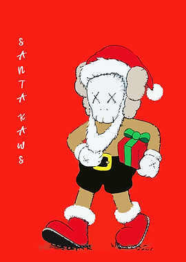 Santa Kaws Christmas