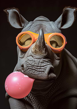 Rhino bubblegum