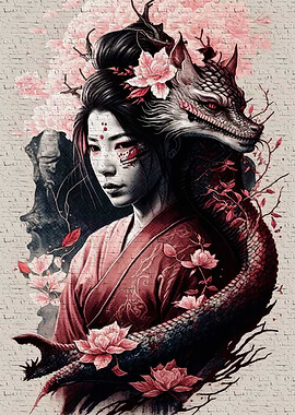 Geisha Dragon