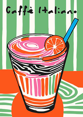 Retro Caffe Italiano