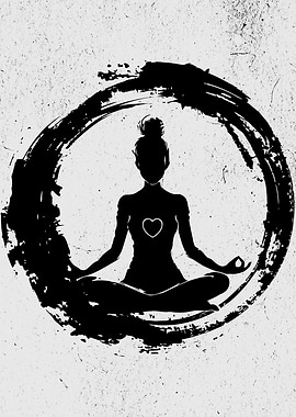 YOGA MEDITATION WOMAN