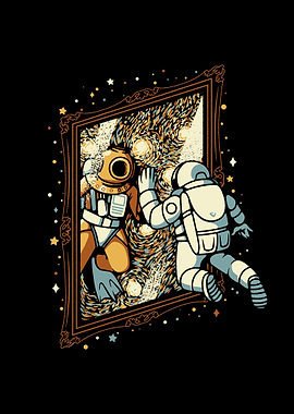 Scuba Diver Astronaut