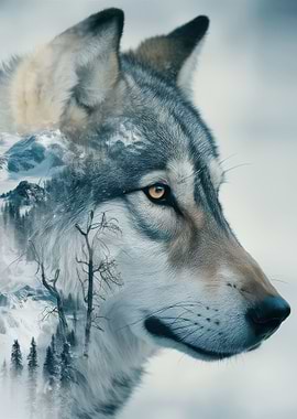 Wolf Dog Husky Nature