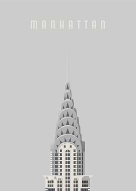 Travel Manhattan Poster