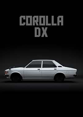 corolla dx classic car