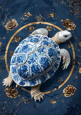Reborn Porcelain Tortoise