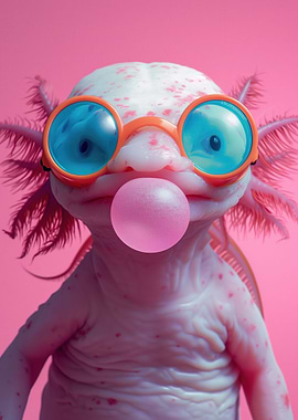 Axolotl bubblegum