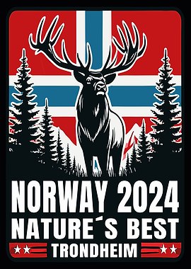 Norwegen 2024 Trondheim