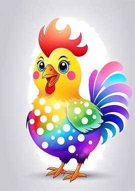 Cute chicken