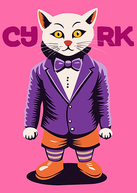 Polish Circus Retro Poster