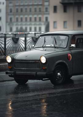 DDR Trabbi in Berlin