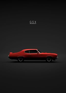 Buick GSX 1970 Red