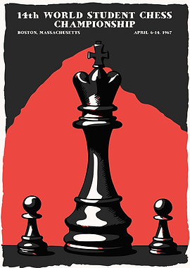 Vintage Chess Poster