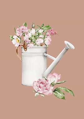 Cottagecore Watering Can