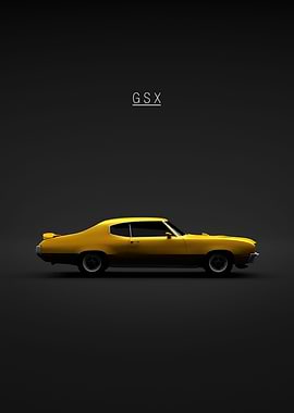 Buick GSX 1970 Yellow