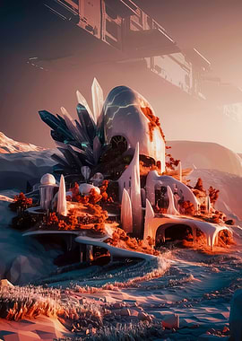 Cosmic Crystal Haven