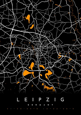Leipzig Map