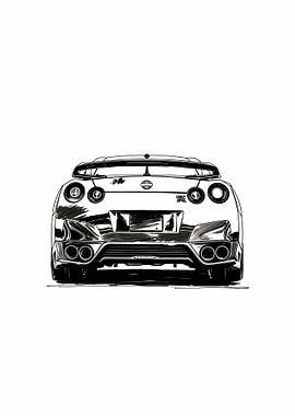 Sports Car Drawing