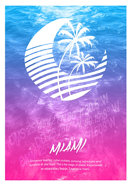 Miami Beach Vaporwave