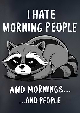 Raccoon Mornings are Trash