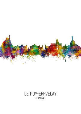 Le Puy en Velay Skyline