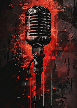 Old School Microphone