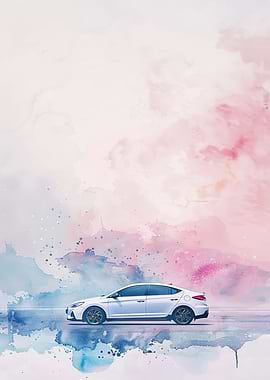 Paper Texture Hyundai Elan