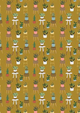 Home Potted Plants Yellow