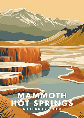 Mammoth Hot Springs