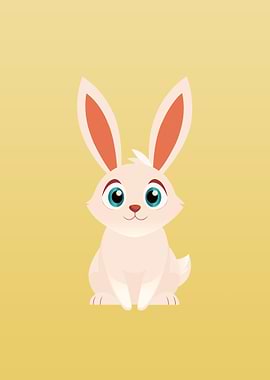 Rabbit Poster for Kids