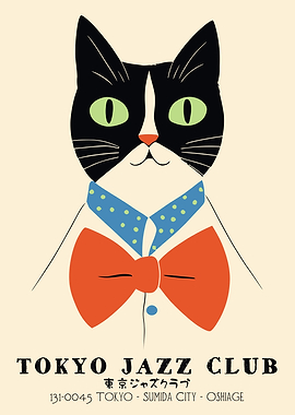 Tokyo Jazz Club Poster