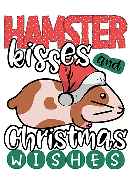 White Hamster and christma