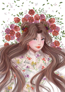 Flower Doll Blooming