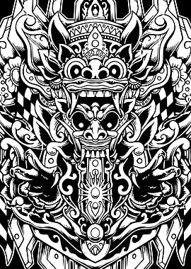 barong bali indonesia