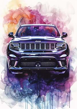 Paper Jeep Grand Cherokee