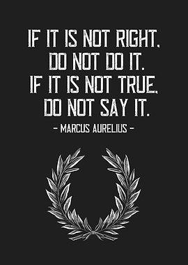 Marcus Aurelius Quote Stoa