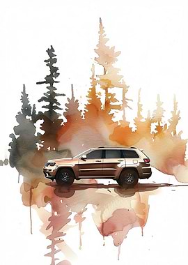 Brush Jeep Grand Cherokee