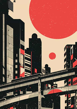 bauhaus japanese city