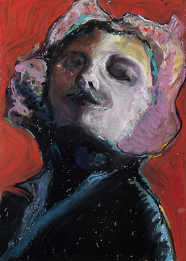 Vertigo Portrait Art Print