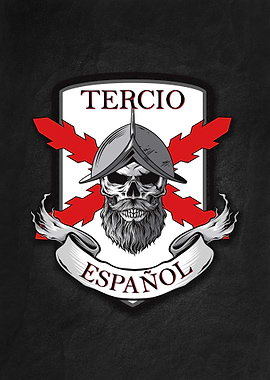 Spanish tercios burgundy