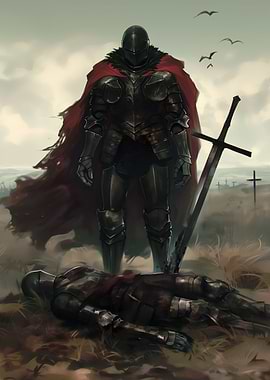 Knight After Sword Fight