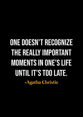 Agatha Christie quotes