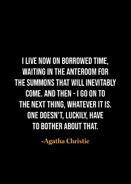 Agatha Christie quotes