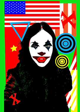 Joker GIRL WITH AMERICAN