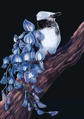 Wisteria Bird